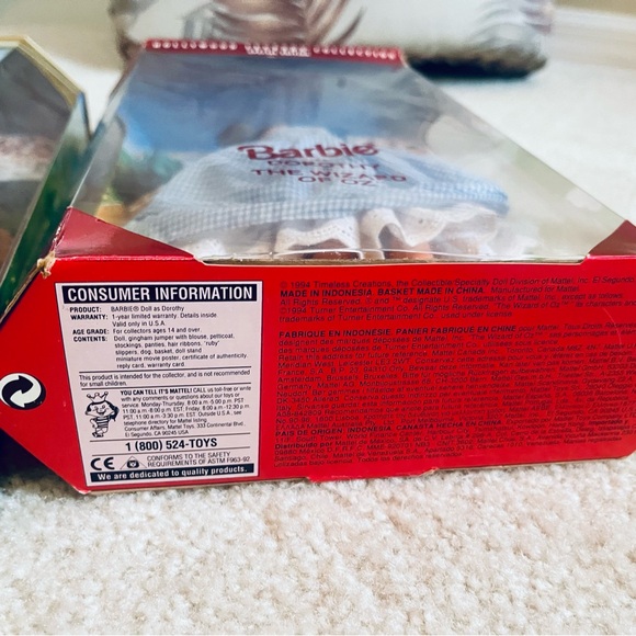 Vintage Barbie Collection Wizard of Oz New never opened in Boxes  1990's - Picture 7 of 16